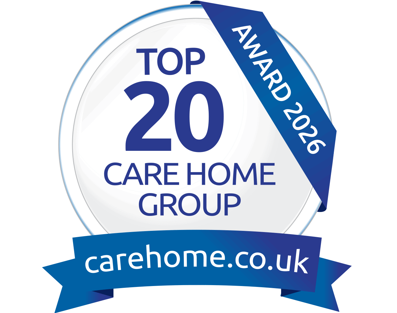 Top 20 Care Home Group award - 2026